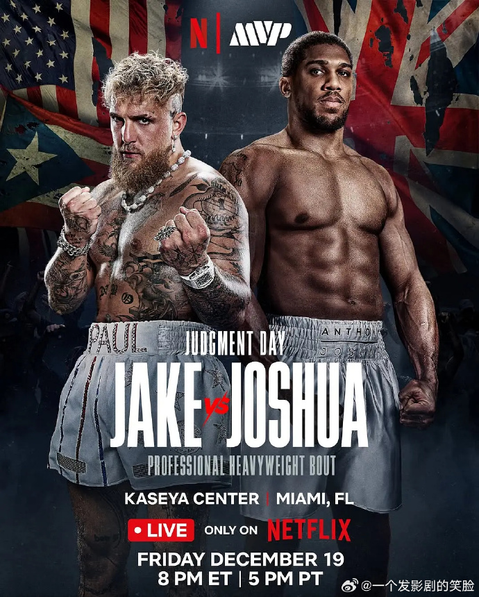 《杰克·保罗 vs 安东尼·约书亚》百度云网盘夸克